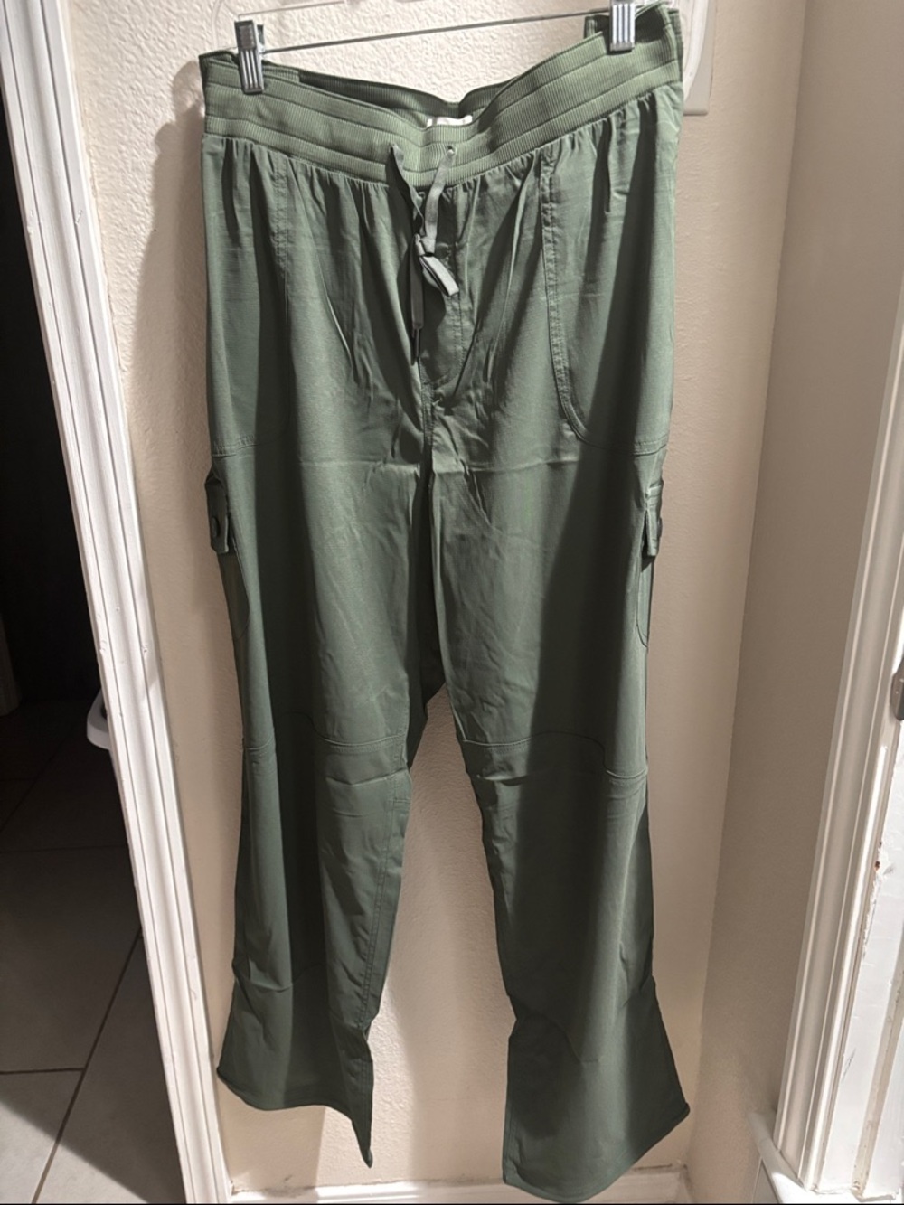 L.L. Bean Thyme Women’s Vista Camp UPF Cargo Drawcord Pants 2X+ NWT